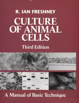 Couverture du produit · Culture of Animal Cells