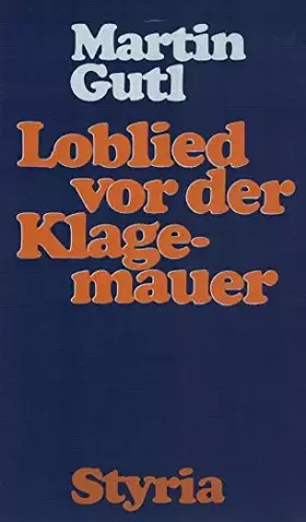 Couverture du produit · Loblied vor der Klagemauer