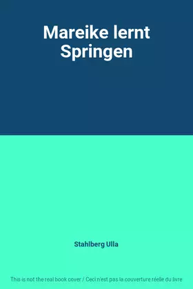 Couverture du produit · Mareike lernt Springen