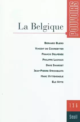 Couverture du produit · Pouvoirs, n°136, tome 36. La Belgique