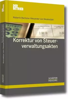 Couverture du produit · Korrektur von Steuerverwaltungsakten (Schriftenreihe Der Betrieb)