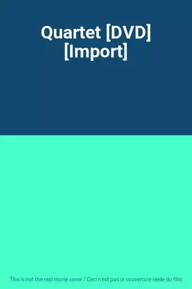 Couverture du produit · Quartet [DVD] [Import]