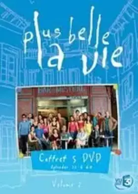 Couverture du produit · Plus belle la vie vol 2- Coffret 5 DVD (épisodes 31 à 60)