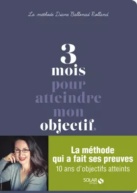 Couverture du produit · 3 mois pour atteindre mon objectif