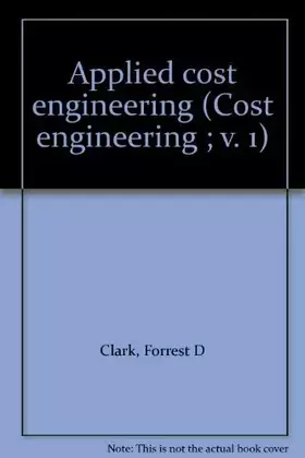 Couverture du produit · Applied Cost Engineering