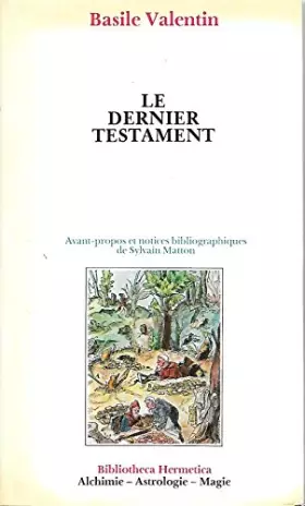 Couverture du produit · Le dernier testament