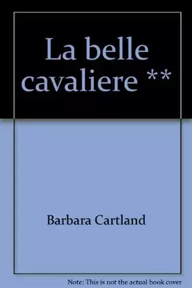 Couverture du produit · La belle cavaliere