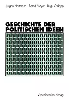 Couverture du produit · Geschichte der politischen Ideen