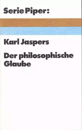 Couverture du produit · Der philosophische Glaube