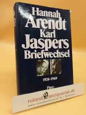 Couverture du produit · Hannah Arendt / Karl Jaspers. Briefwechsel 1926 - 1969