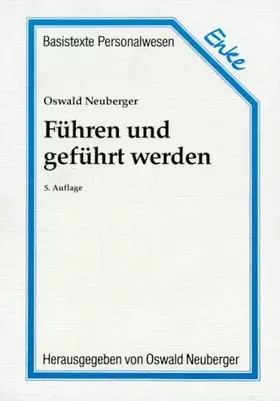 Couverture du produit · Führen und geführt werden