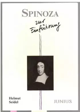 Couverture du produit · Spinoza zur Einführung