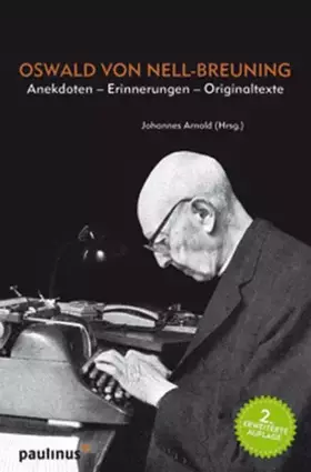 Couverture du produit · Oswald von Nell-Breuning: Anekdoten - Erinnerungen - Orginaltexte