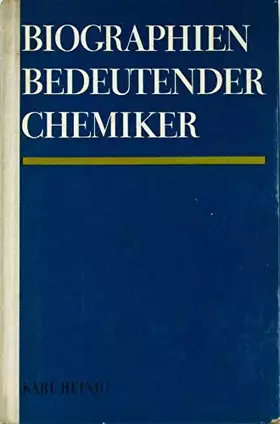 Couverture du produit · Biographien bedeutender Chemiker