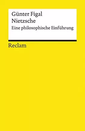 Couverture du produit · Nietzsche. Eine philosophische Einführung.