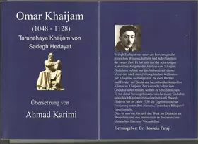 Couverture du produit · Omar Khaijam (1048-1128): Taranehaye Khaijam