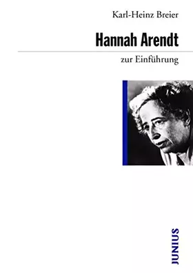 Couverture du produit · Hannah Arendt zur Einführung.