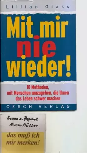 Couverture du produit · Mit mir nie wieder