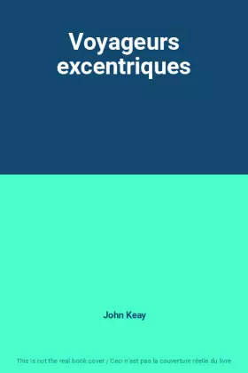 Couverture du produit · Voyageurs excentriques