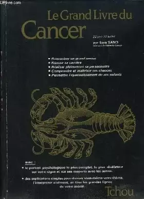 Couverture du produit · Les Grands livres du zodiaque... Tome 1 : Le Grand livre du Cancer