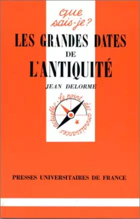 Couverture du produit · Les grandes dates de L'Antiquité