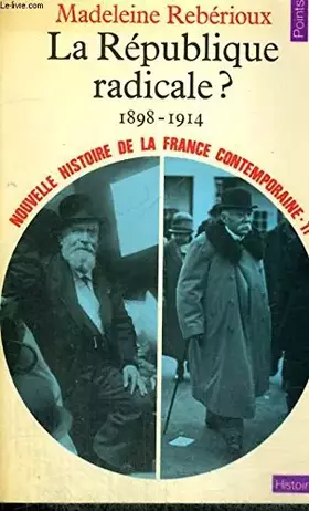 Couverture du produit · La Republique radicale?