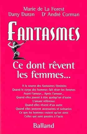 Couverture du produit · Fantasmes, ce dont rêvent les femmes