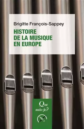 Couverture du produit · Histoire de la musique en Europe