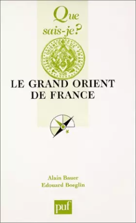 Couverture du produit · Le Grand Orient de France