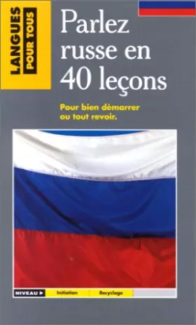 Couverture du produit · Parlez russe en 40 leçons