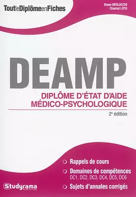 Couverture du produit · DEAMP - Diplôme d'état d'aide médico-psychologiques