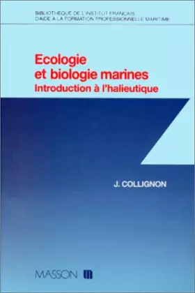 Couverture du produit · Écologie et biologie marines : Introduction à l'halieutique
