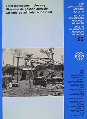 Couverture du produit · Farm Management Glossary