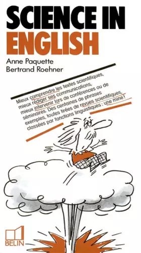 Couverture du produit · Science in english