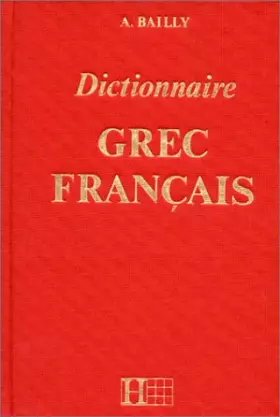 Couverture du produit · Dictionnaire grec-français