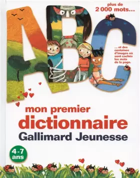 Couverture du produit · Mon premier dictionnaire Gallimard Jeunesse