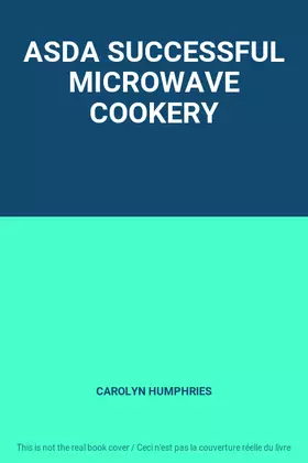 Couverture du produit · ASDA SUCCESSFUL MICROWAVE COOKERY