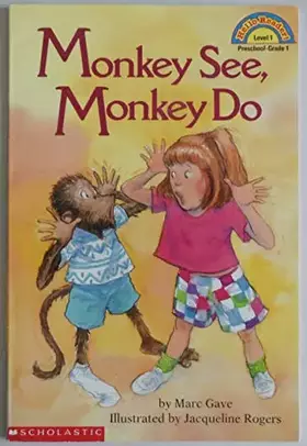 Couverture du produit · Schol Rdr Lvl 1: Monkey See, Monkey Do (Hello Reader)