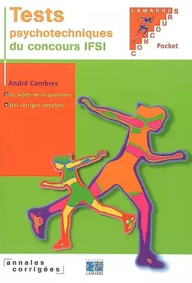 Couverture du produit · Les tests psychotechniques du concours IFSI