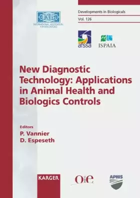 Couverture du produit · Developments in Biologicals / New Diagnostic Technology: Applications in Animal Health and Biologics Controls: International Co