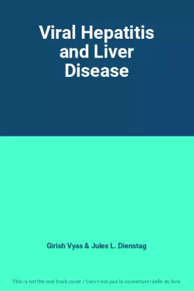Couverture du produit · Viral Hepatitis and Liver Disease