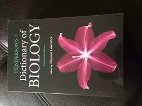 Couverture du produit · Henderson's Dictionary of Biology (14th Edition)
