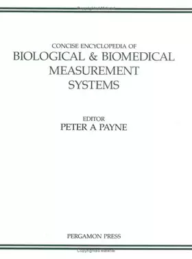Couverture du produit · Concise Encyclopedia of Biological and Biomedical Measurement Systems (Volume 3) (Advances in Systems Control and Information E