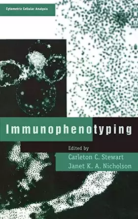 Couverture du produit · Immunophenotyping