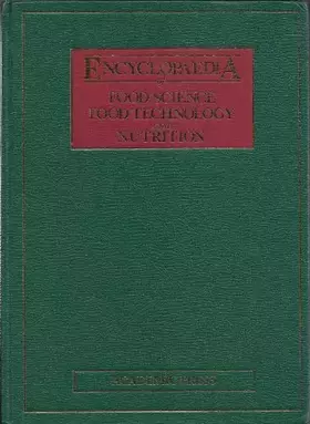 Couverture du produit · Encyclopaedia of Food Science, Food Technology and Nutrition, Volume 1