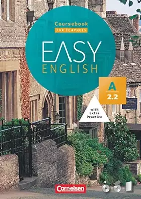Couverture du produit · Easy English - A2: Band 2: Kursbuch - Fassung für Kursleitende - Mit Audio-CD, Phrasebook, Aussprachetrainer und Video-DVD