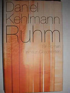 Couverture du produit · Ruhm. Ein Roman in neun Geschichten