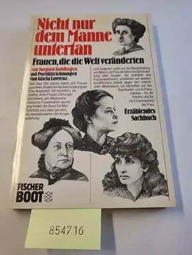 Couverture du produit · Nicht nur dem Manne untertan: Frauen, die die Welt veränderten (Fischer Boot)