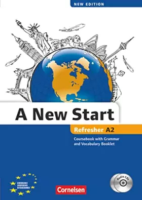 Couverture du produit · A New Start - New edition - Englisch für Wiedereinsteiger - A2: Refresher: Kursbuch mit Audio CD, Grammatik- und Vokabelheft (A