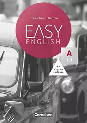 Couverture du produit · Easy English A1: Band 01. Handreichungen für den Unterricht: Teaching Guide mit Kopiervorlagen (Easy English, A1: Band 1)
